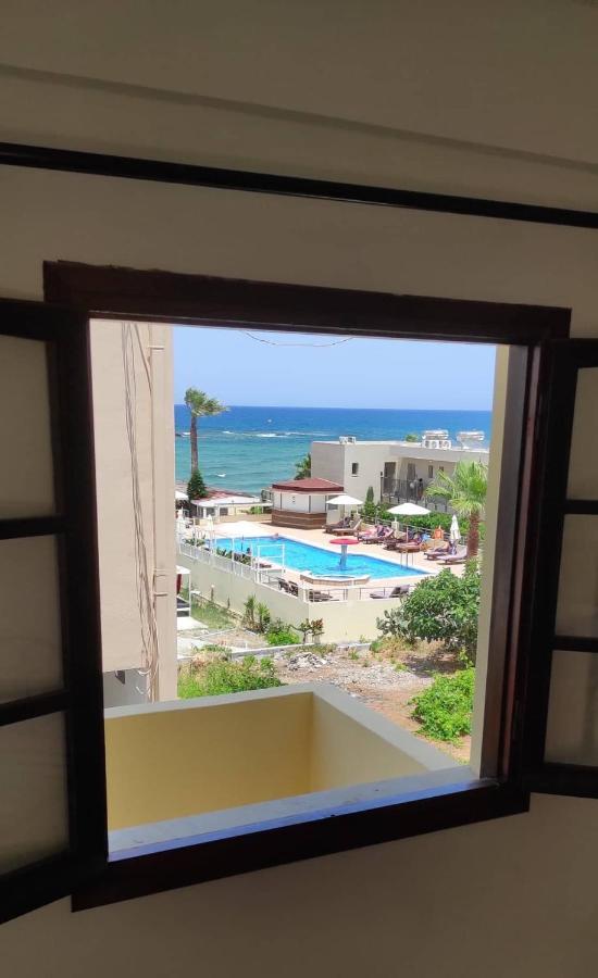 Dedalos N3 Sea View Apartment-30 Metres From The Beach Stalida Eksteriør bilde