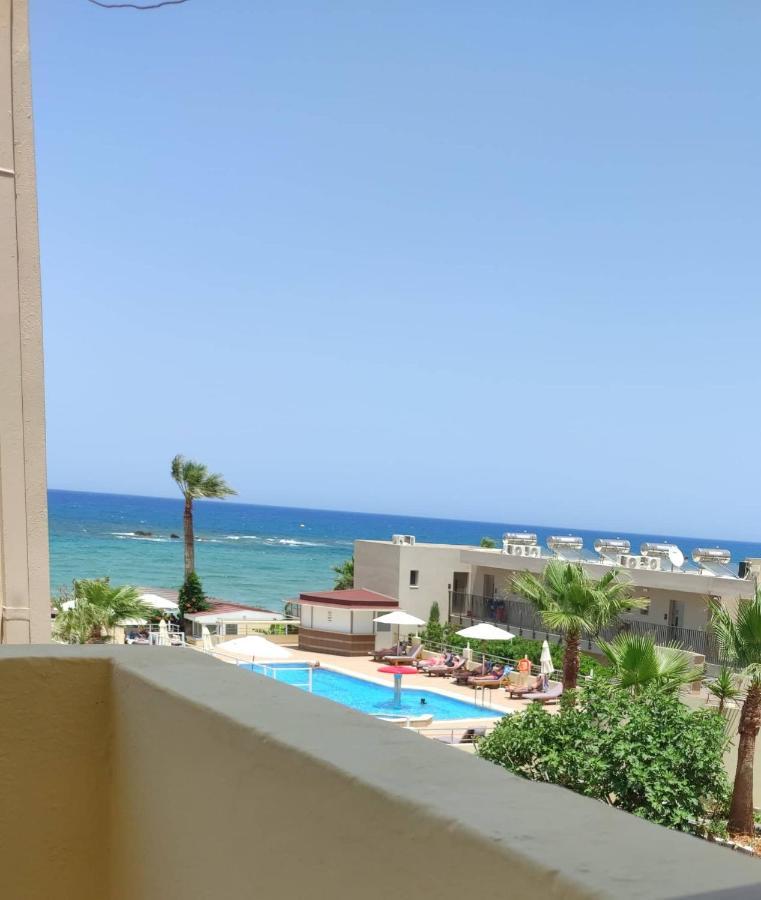 Dedalos N3 Sea View Apartment-30 Metres From The Beach Stalida Eksteriør bilde