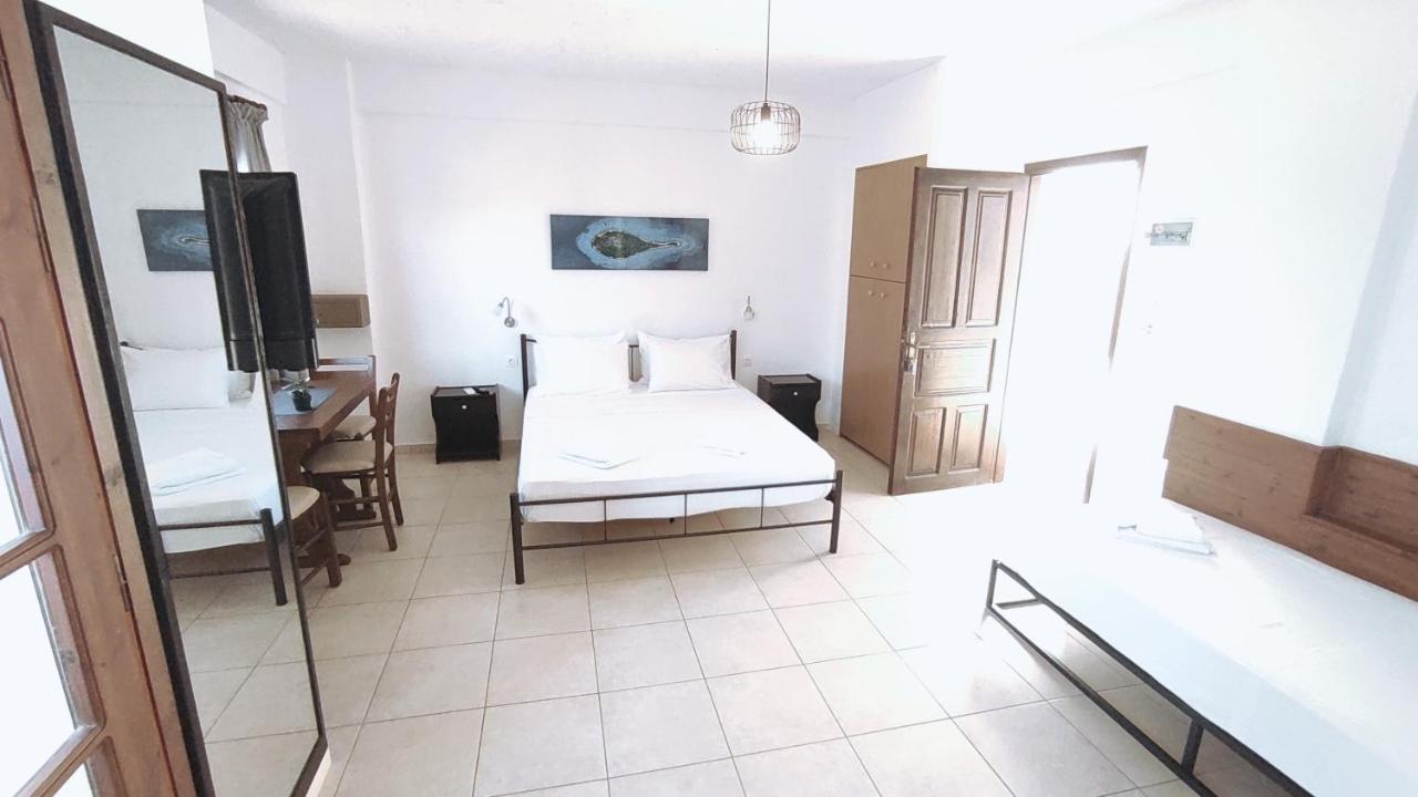 Dedalos N3 Sea View Apartment-30 Metres From The Beach Stalida Eksteriør bilde